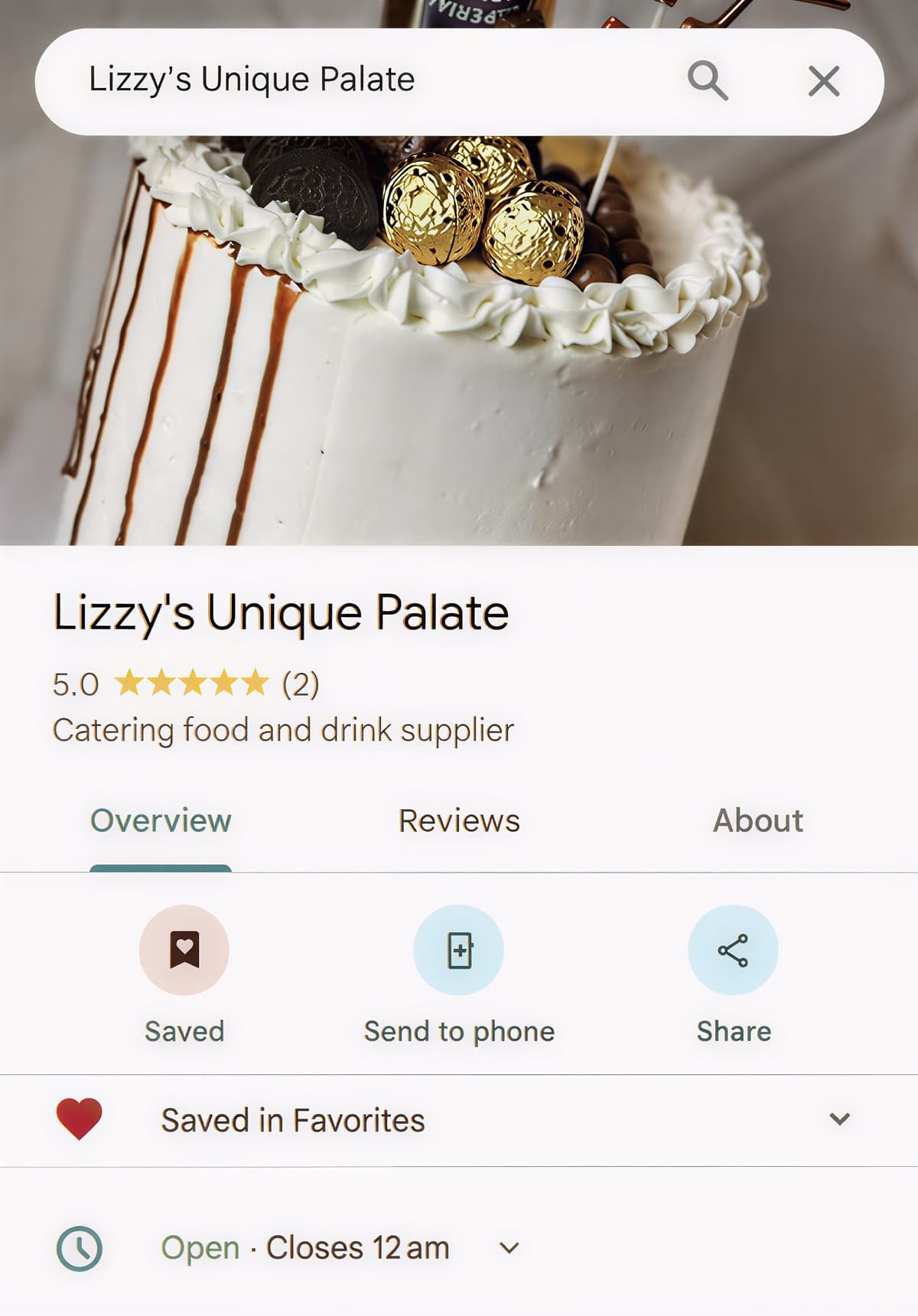 Google Business Example